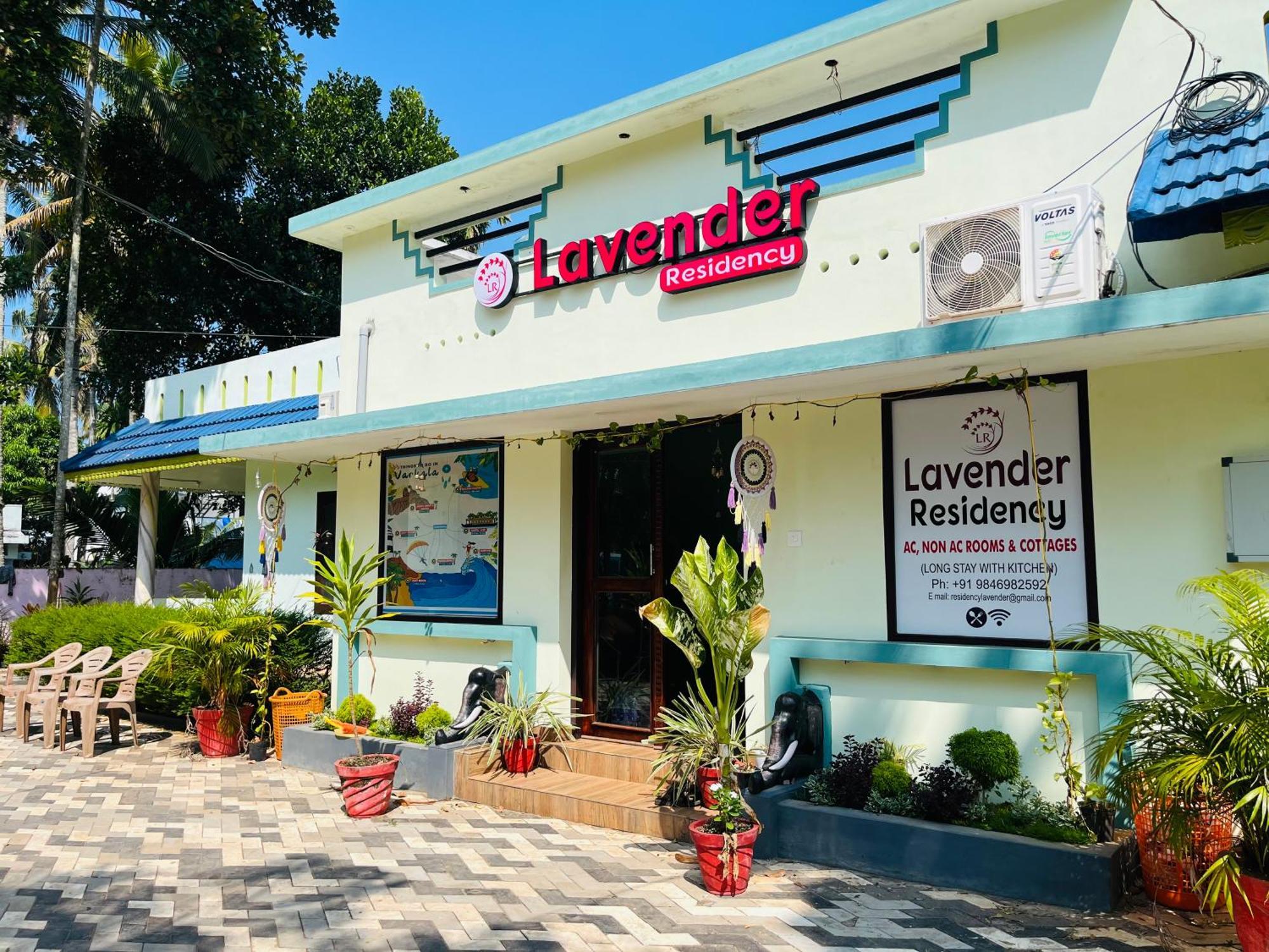 مبيت وإفطار فاركَالا Lavender Residency المظهر الخارجي الصورة