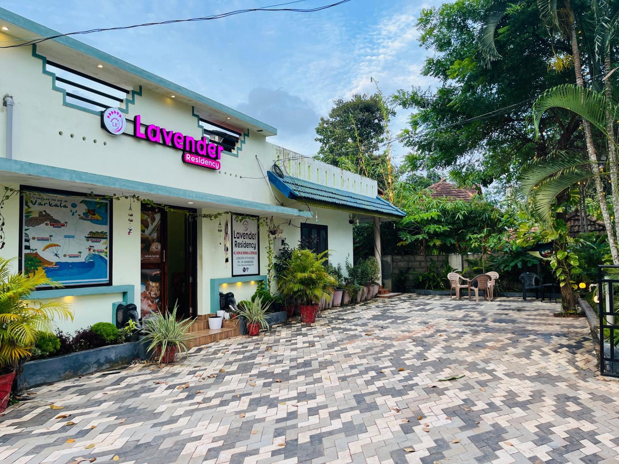 مبيت وإفطار فاركَالا Lavender Residency المظهر الخارجي الصورة